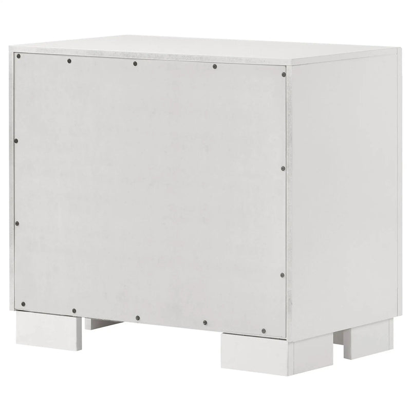 Copper - 2 Drawer Rectangular Nightstand by HouseOfZazla