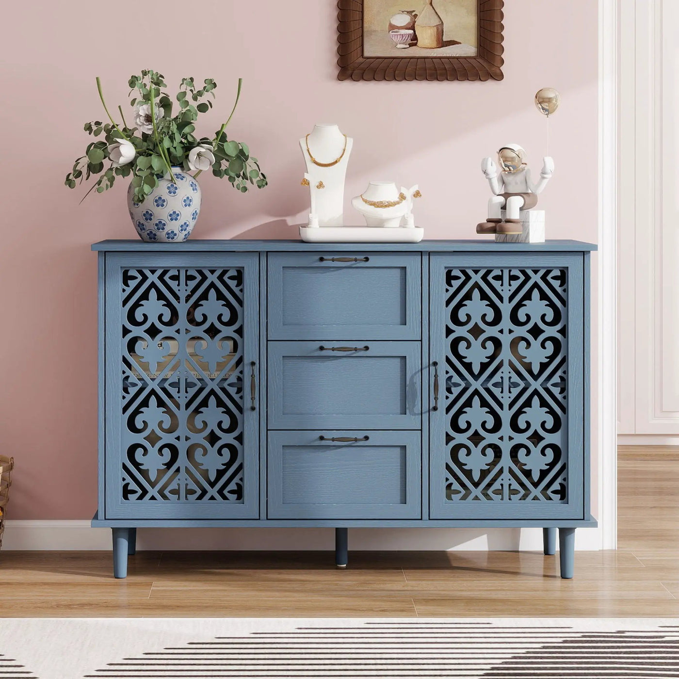 2 Door 3 Drawer Cabinet by HouseOfZazla