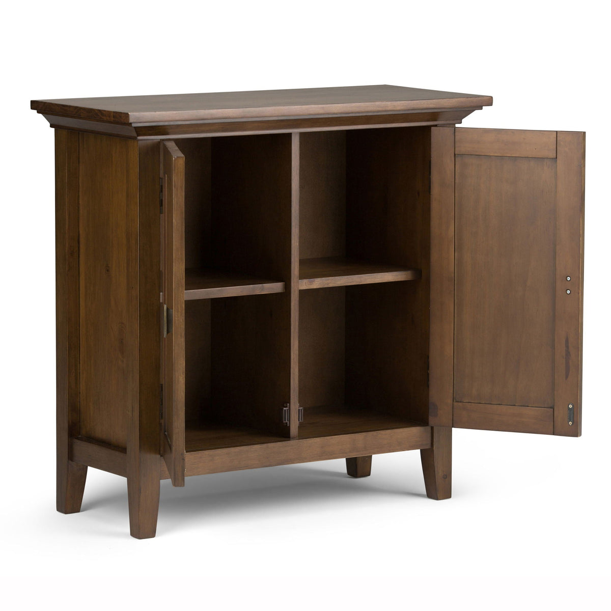 Handcrafted Low Storage Cabinet with Adjustable Shelves - Multiple Colors, photo 30 of 33