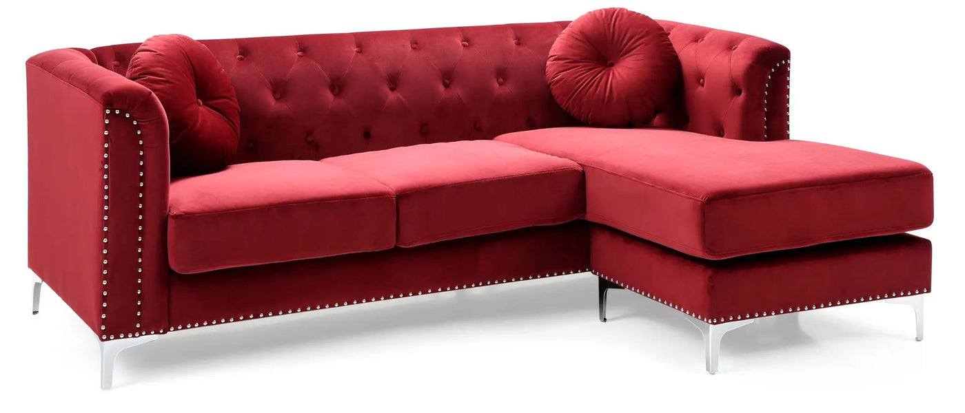 Soft y Micro Suede Sofa Chaise by HouseOfZazla