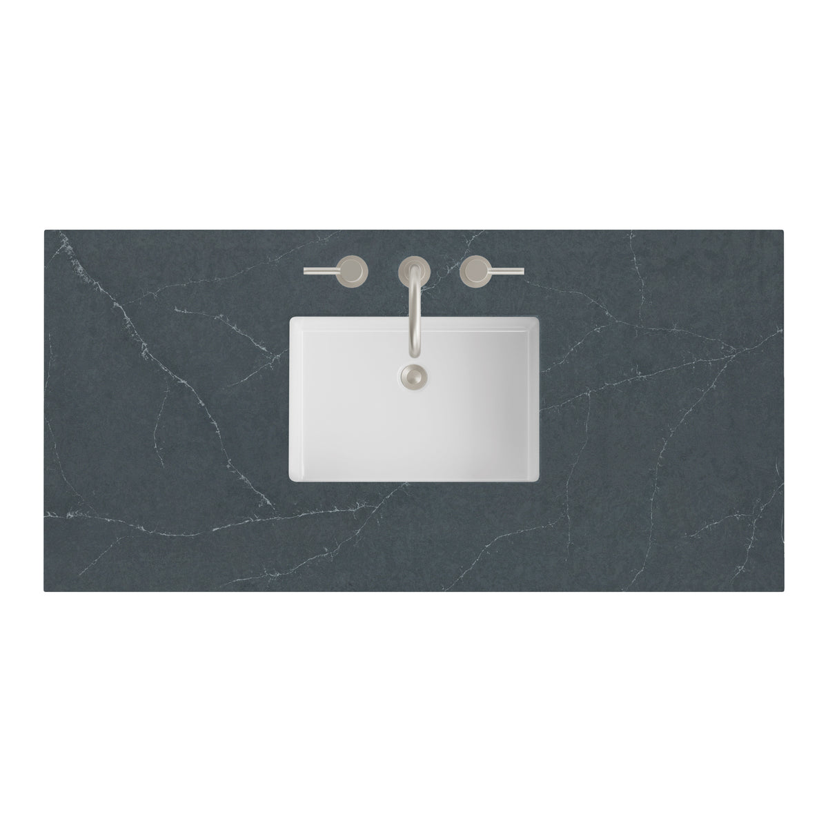 James Martin 48" Single Vanity Top with Charcoal Soapstone countertop