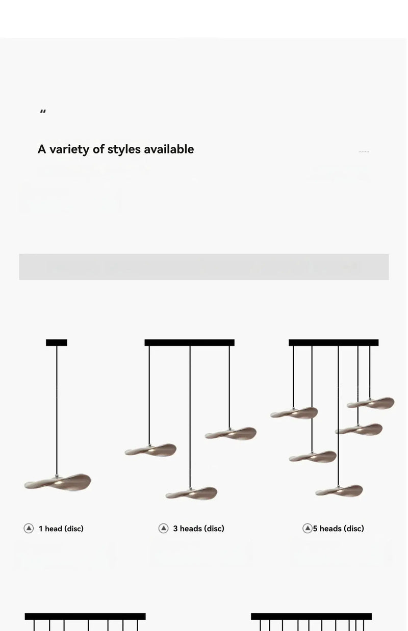 Chandelier - Multi-head Walnut by House Of Avana