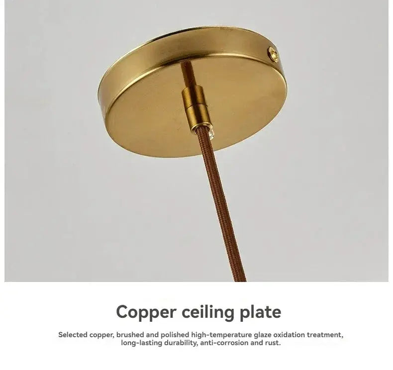 Chandelier - Retro Walnut Pendant by House Of Avana
