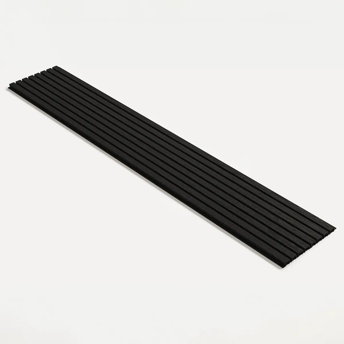 Exterior Wood-Look Composite Slat Panels by andor willow
