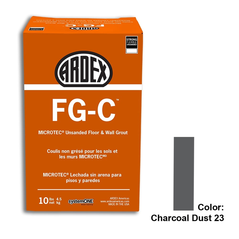 Charcoal Dust Tile Setting Materials Fg-C Unsanded Grout Various Tile Setting Materials Various Fg-C Unsanded Grout