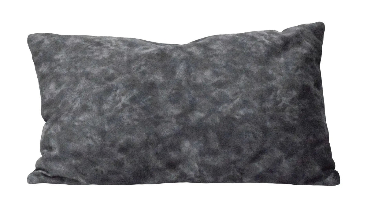 Charcoal Square and Lumbar Luxury Velvet Pillow | TRDPL03 by The Rug Decor