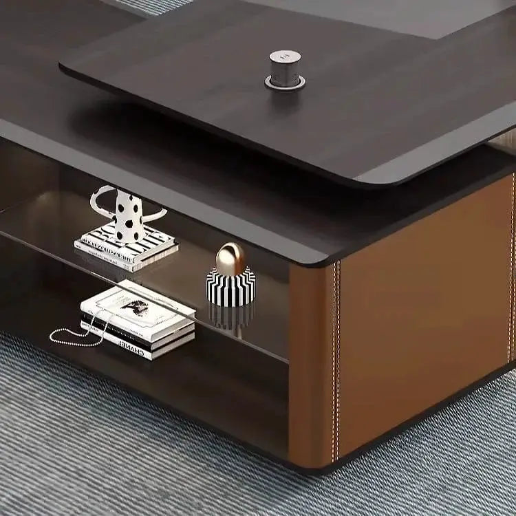 Wilcroft · Modern L-Shaped Executive Desk by Arc Grove