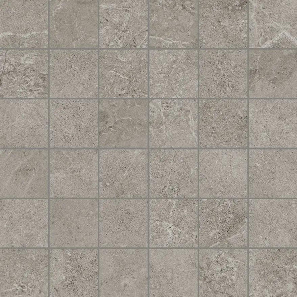 Charleston Grey Mosaic A Porcelain Mosaics 12x12