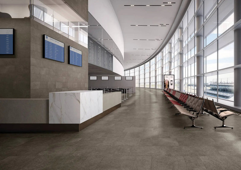 Infinity Earth Stone Look Porcelain Tiles 12x24 by landmarkceramics