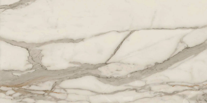 Charme Calacatta Gold Marble Look Porcelain Tiles 24x48 by landmarkceramics