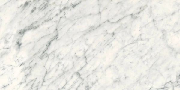 Charme Evo Michelangelo Extra White Marble Look Porcelain Tiles 24x48