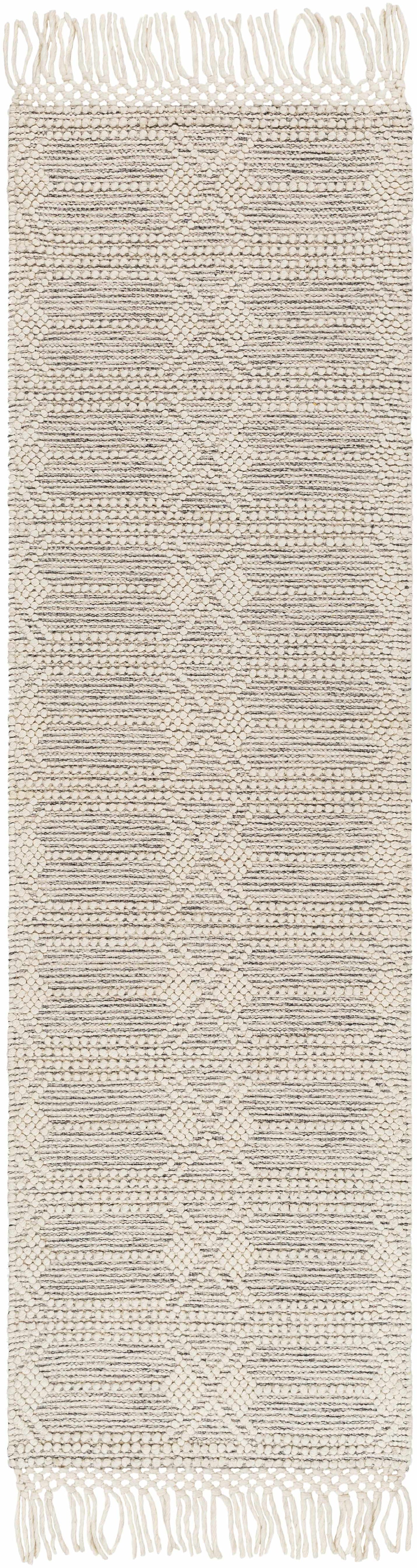 Chars Wool Rug with Tassels - Clearance by Boutique Rugs