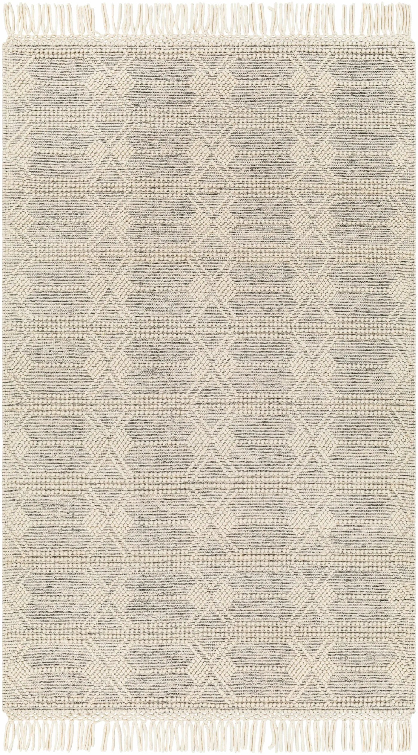 Chars Wool Rug with Tassels - Clearance by Boutique Rugs