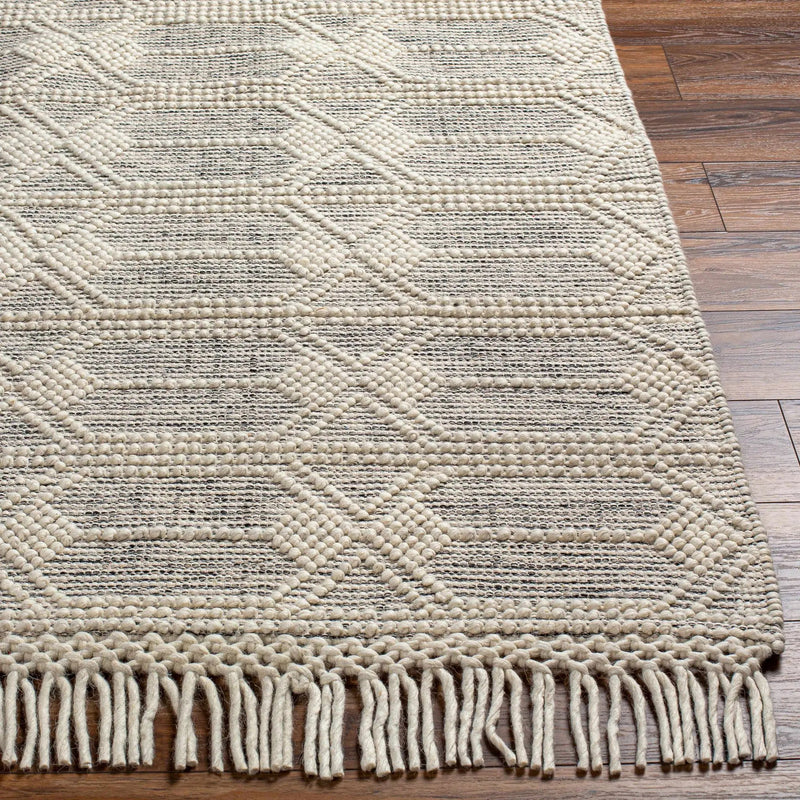 Chars Wool Rug with Tassels - Clearance by Boutique Rugs