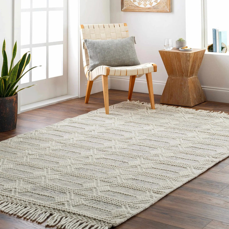 Chars Wool Rug with Tassels - Clearance by Boutique Rugs