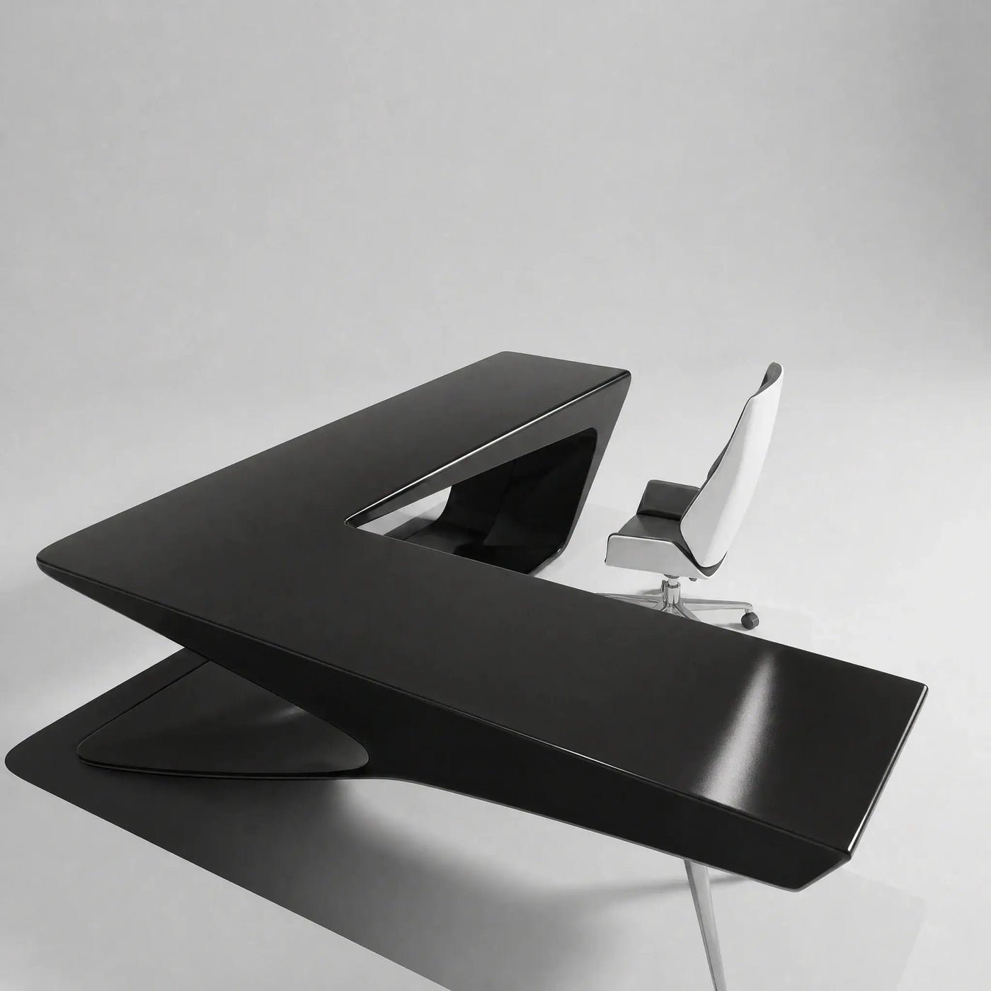 Chevron · L-Shaped Executive Desk by Arc Grove
