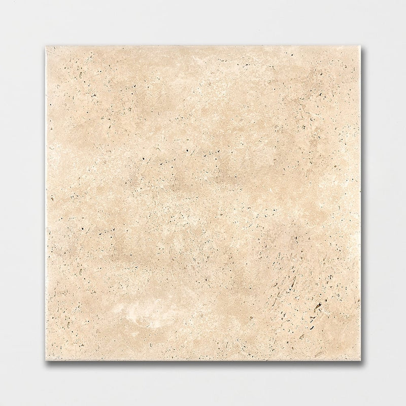 Chiaro Antiqued Travertine Tiles 18x18 Travertine Antiqued 18x18 Tiles