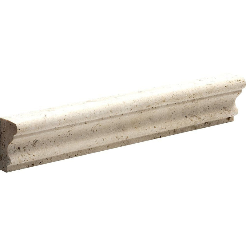 Chiaro Honed Andorra Travertine Moldings 2x12 Travertine Honed 2x12 Moldings