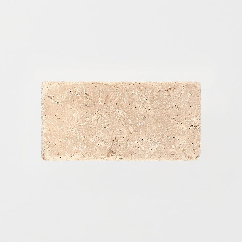 Chiaro Tumbled Subway Travertine Tiles 3x6 Travertine Tumbled 3x12 Tiles