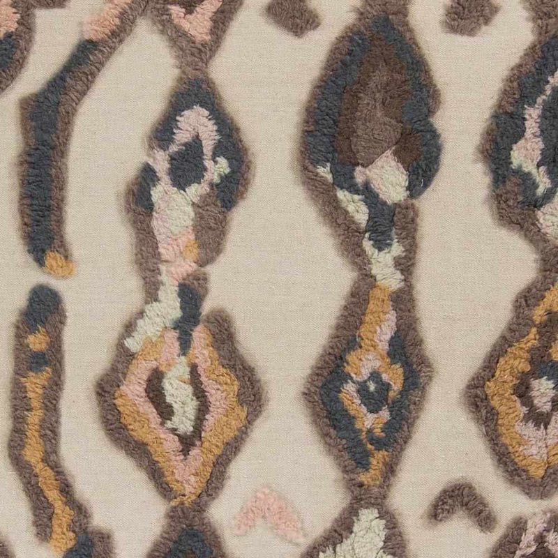 Brown Pink Nila Area Carpet - Clearance by Boutique Rugs