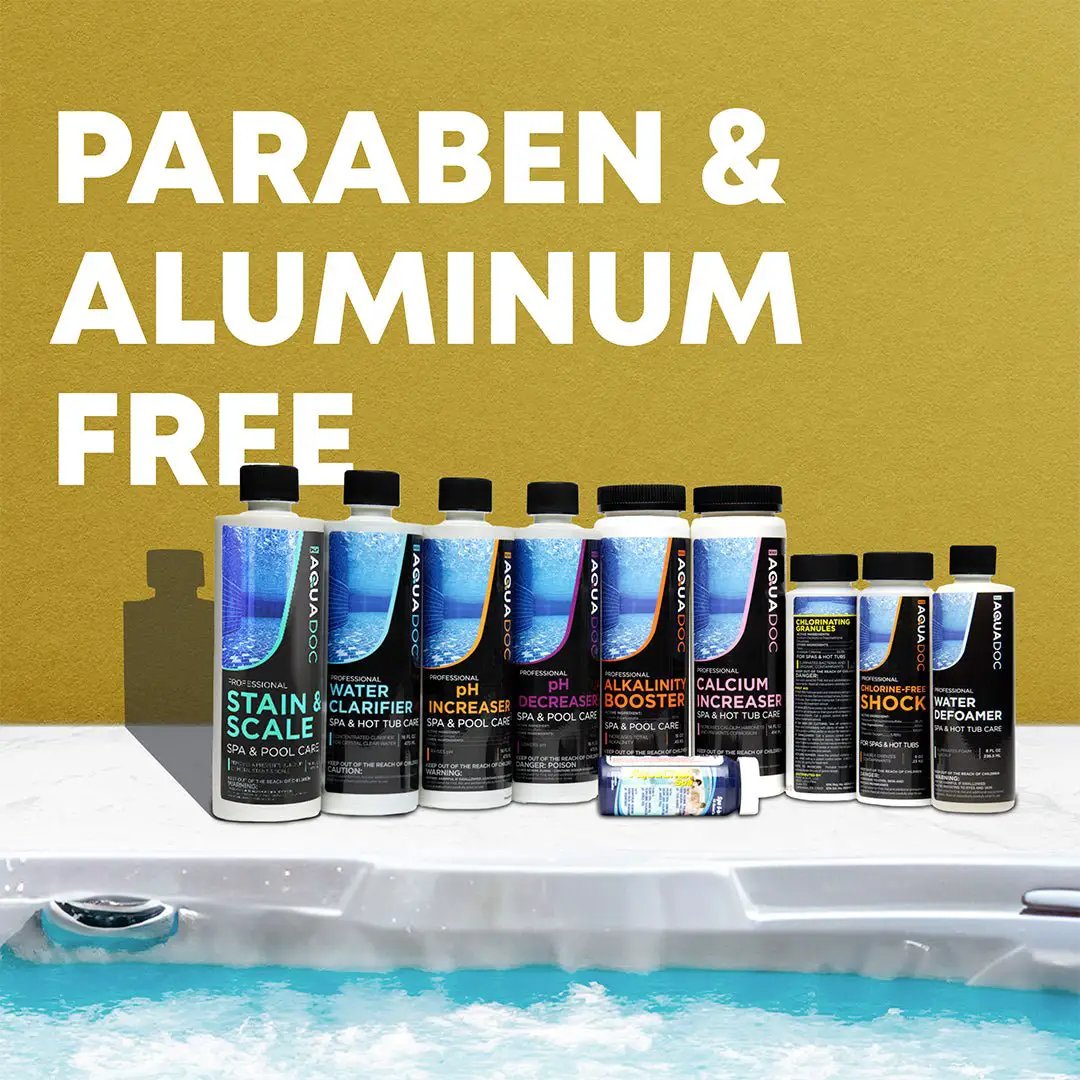 Chlorine Hot Tub Starter Kit by AquaDoc