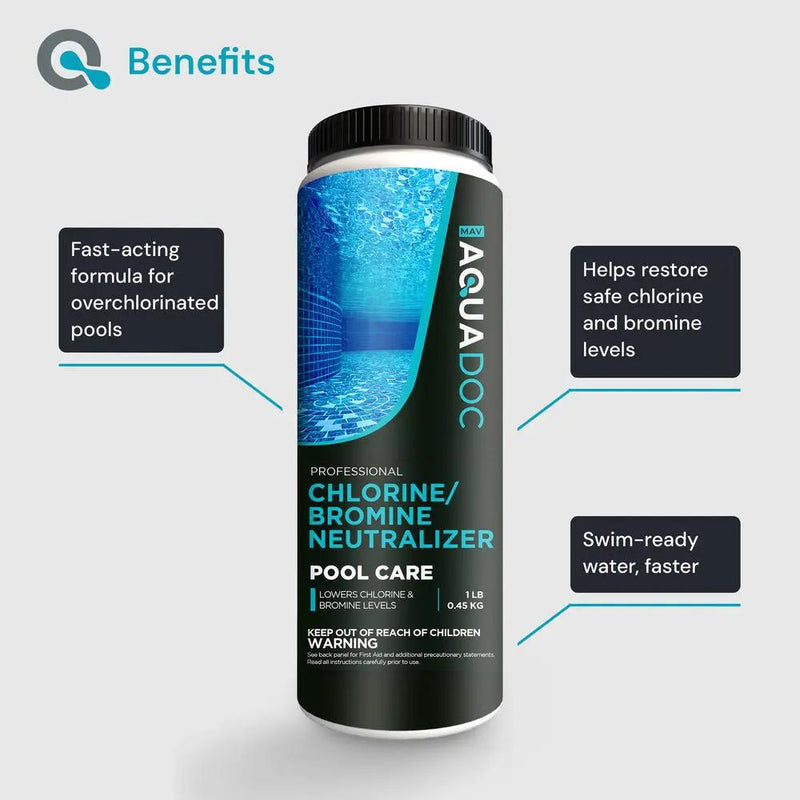 Pool Chlorine/Bromine Neutralizer by AquaDoc