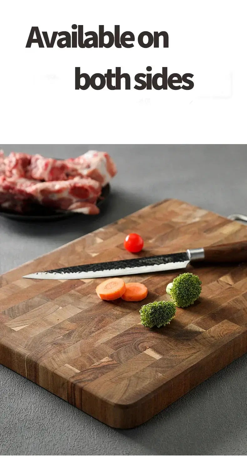 Chopping Board - Antibacterial Acacia Wood Wooden by House Of Avana