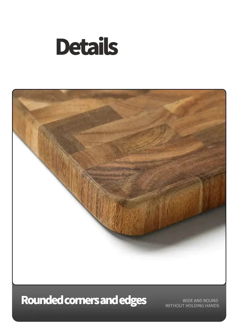 Chopping Board - Antibacterial Acacia Wood Wooden by House Of Avana