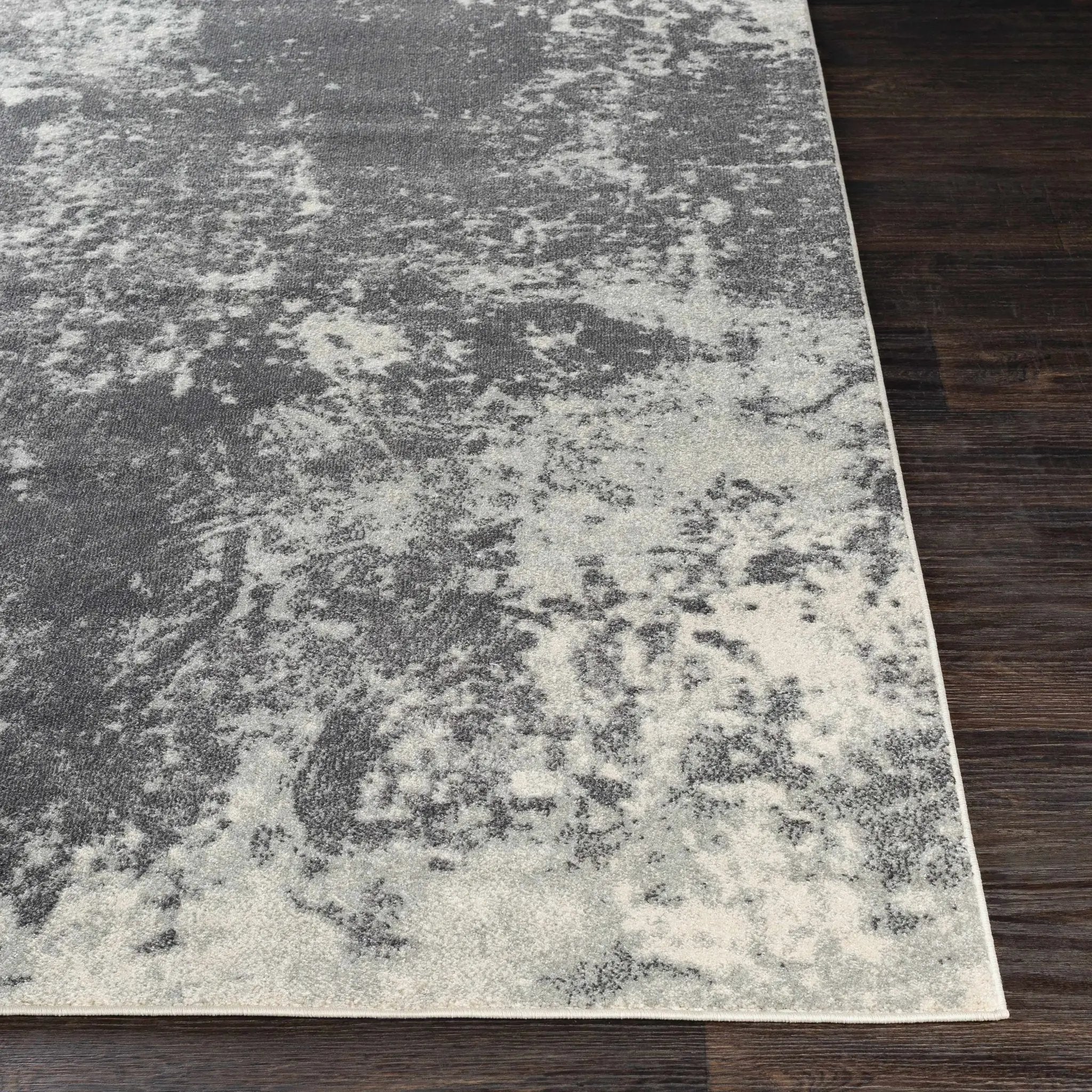 Chriesman Black/Beige Abstract Rug - Clearance by Boutique Rugs