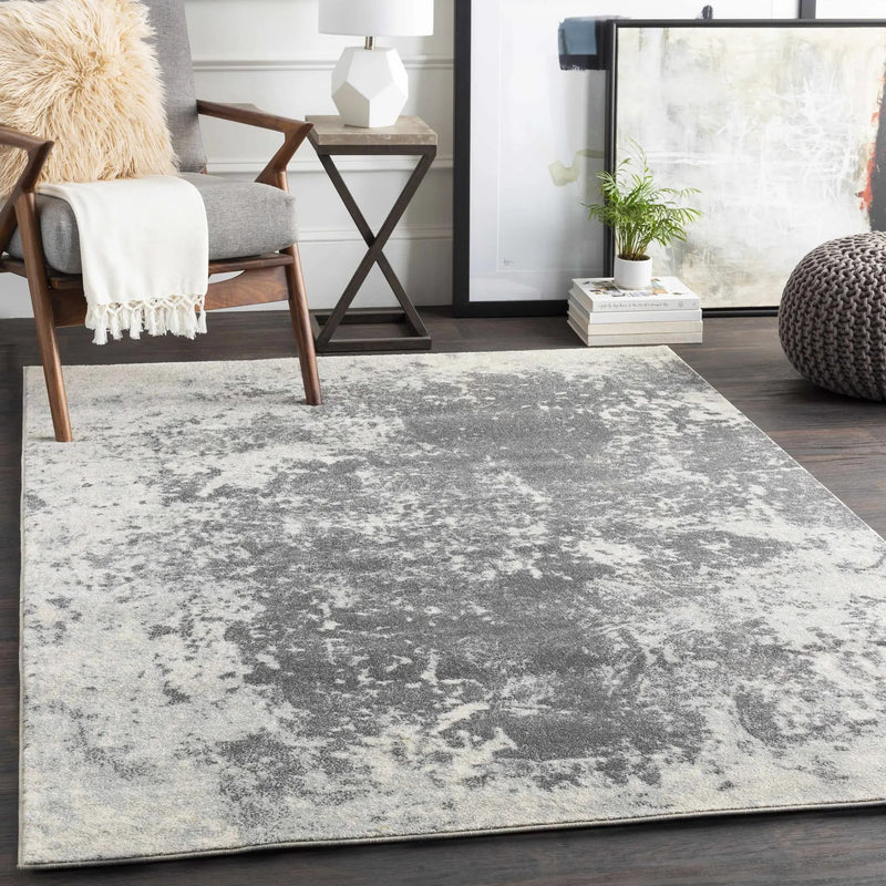 Chriesman Black/Beige Abstract Rug - Clearance by Boutique Rugs