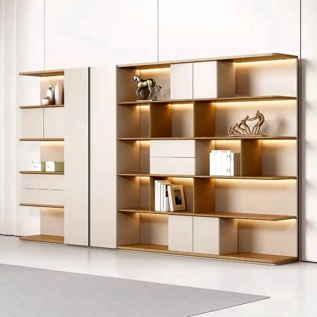 Tandra · Mixed Media Office Shelves & Storage Cabinets by Arc Grove