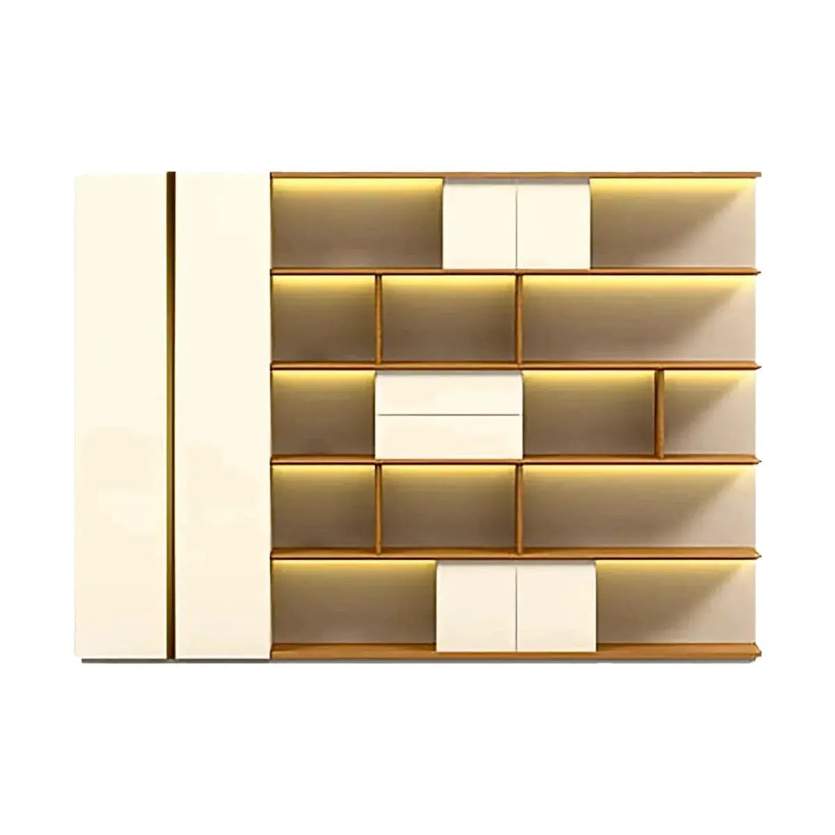 Tandra · Mixed Media Office Shelves & Storage Cabinets by Arc Grove
