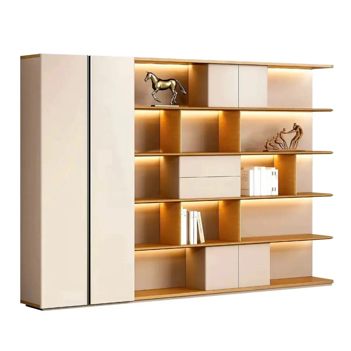 Tandra · Mixed Media Office Shelves & Storage Cabinets by Arc Grove