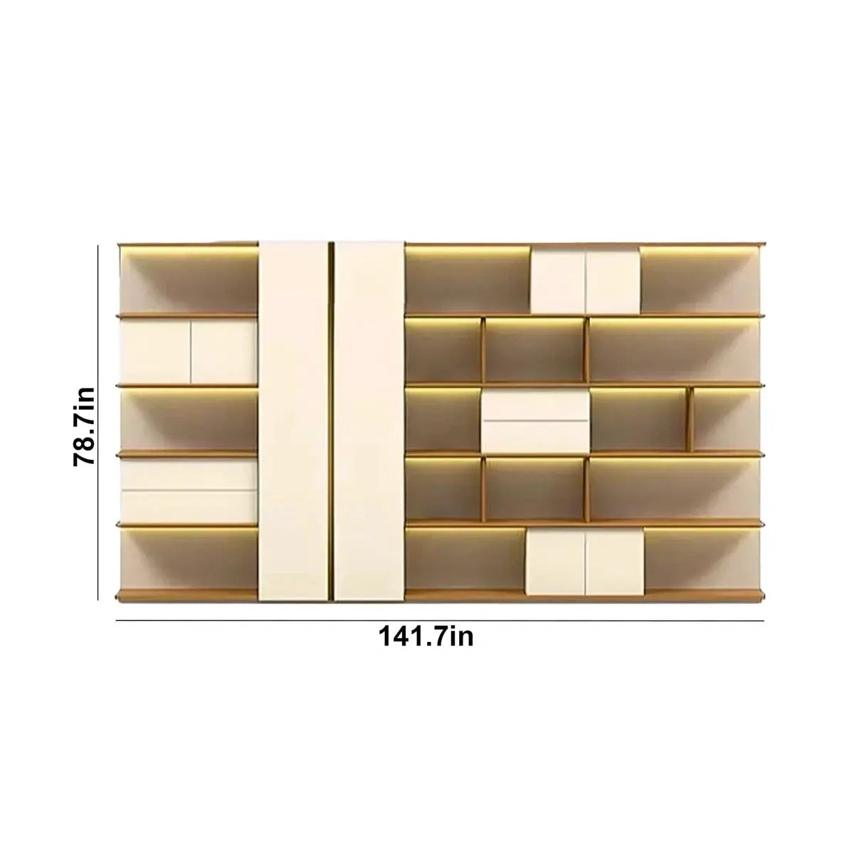 Tandra · Mixed Media Office Shelves & Storage Cabinets by Arc Grove