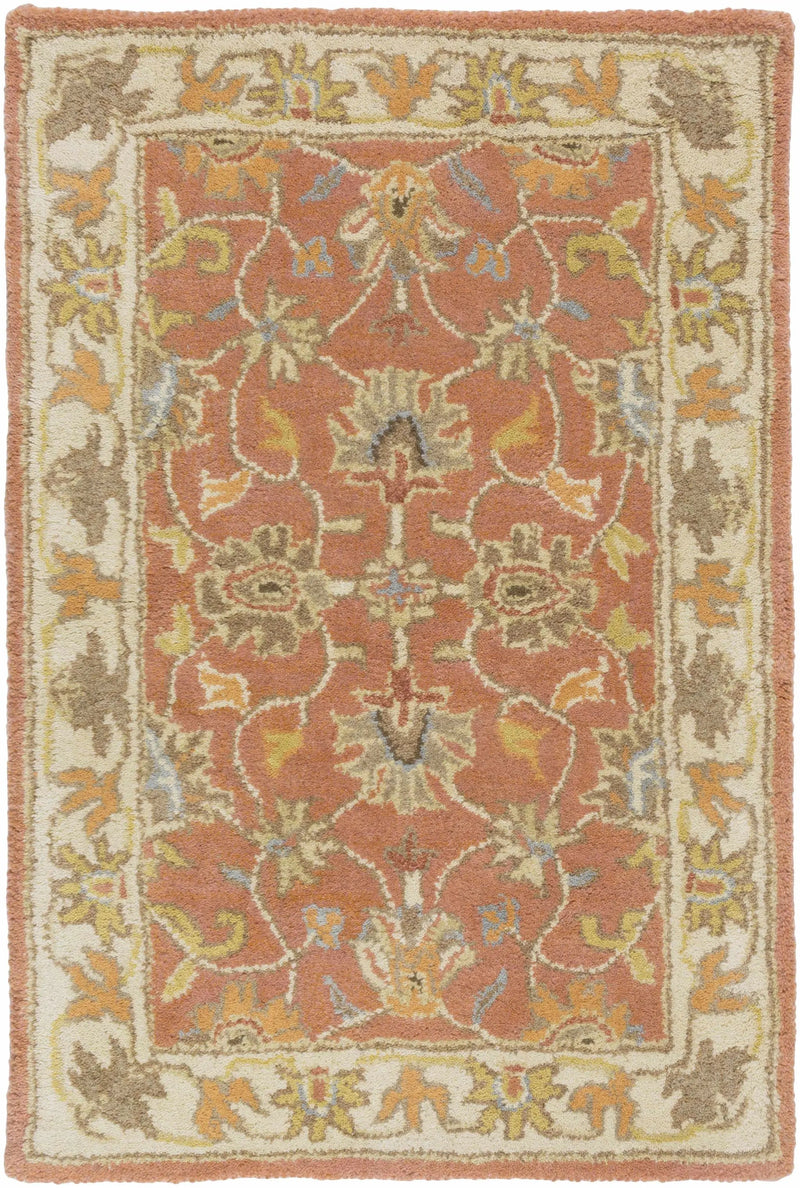 Caesar Hand Tufted Burnt Orange 1124 Wool Carpet by Boutique Rugs