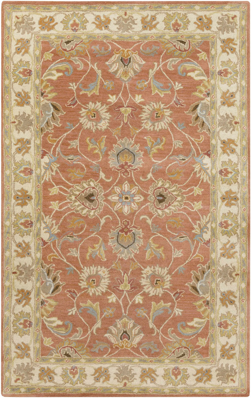 Caesar Hand Tufted Burnt Orange 1124 Wool Carpet by Boutique Rugs