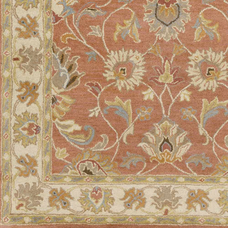 Caesar Hand Tufted Burnt Orange 1124 Wool Carpet by Boutique Rugs