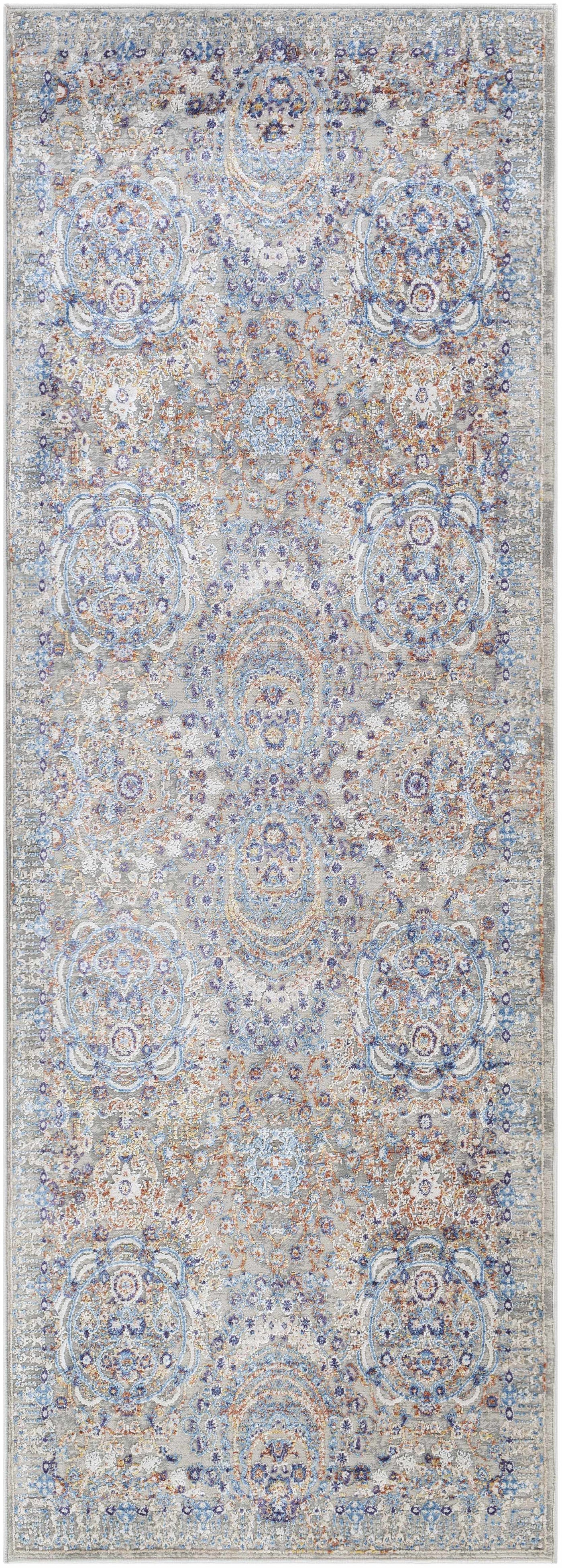 Aisha Abstract Premium Sheen Viscose Rug - Clearance by Boutique Rugs