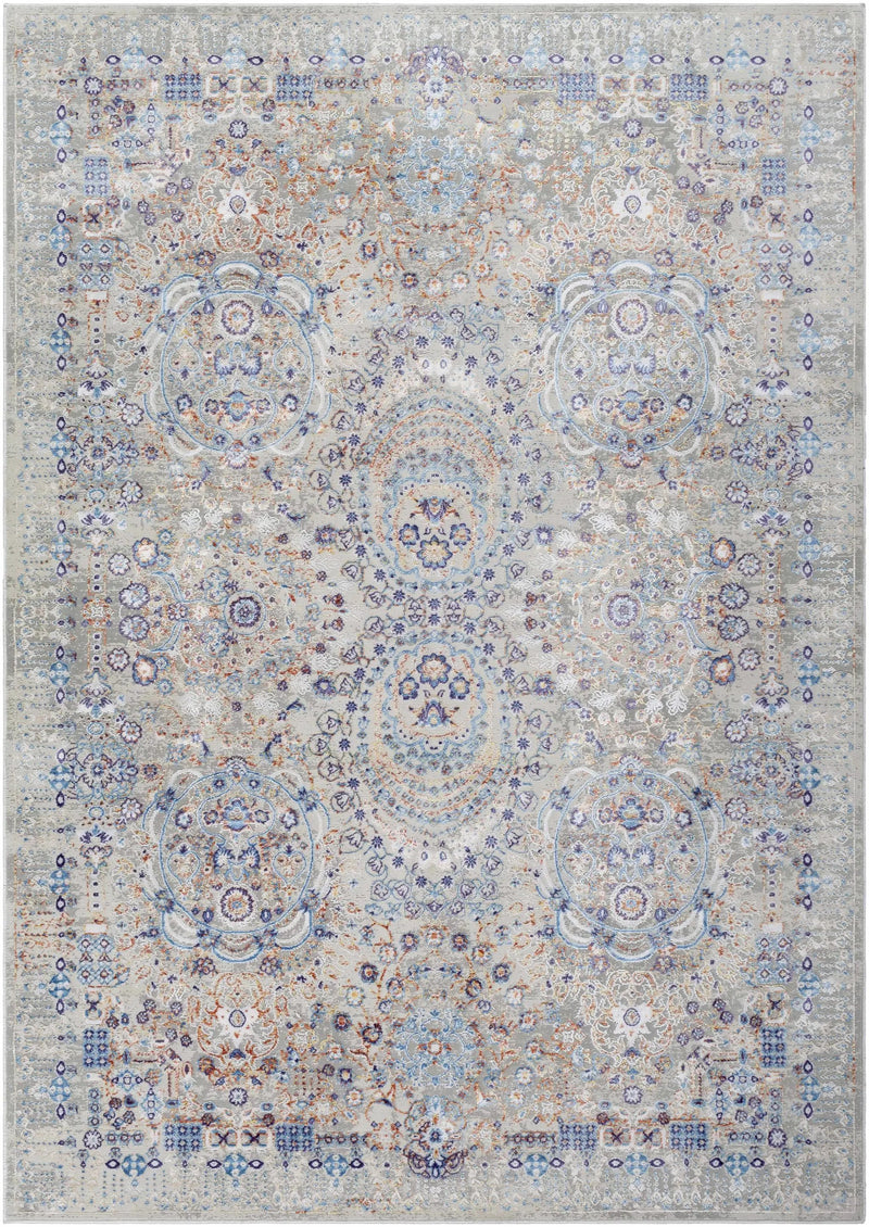 Aisha Abstract Premium Sheen Viscose Rug - Clearance by Boutique Rugs