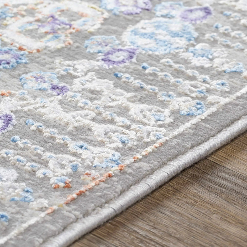 Aisha Abstract Premium Sheen Viscose Rug - Clearance by Boutique Rugs
