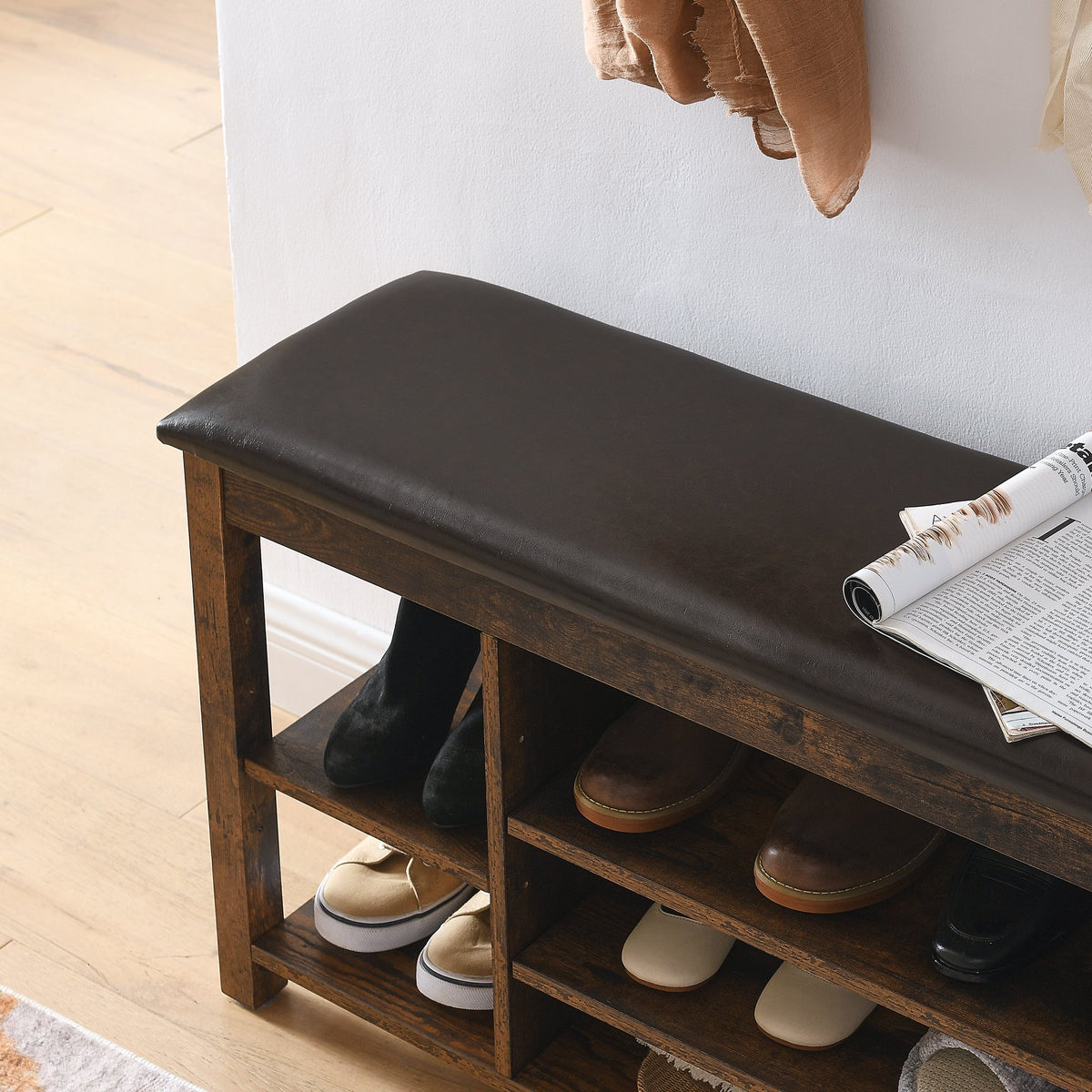 Height-Adjustable Shoe-Changing Bench, photo 4 of 11
