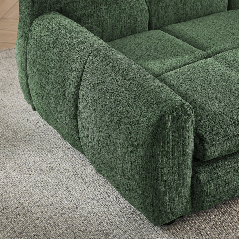 Soft and Comfortable Pet Bed for Big and Oversized Dogs with Armrests - Olive Green, photo 3 of 10