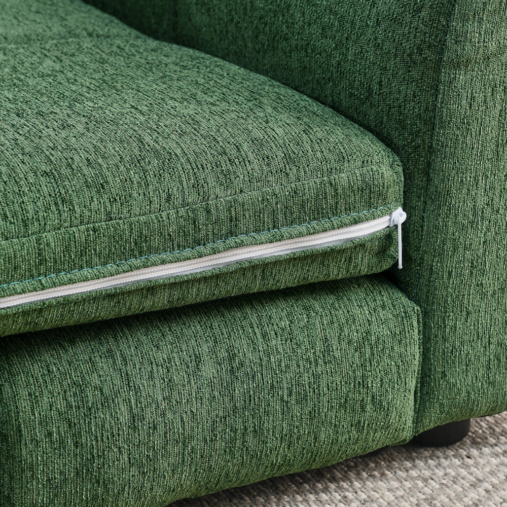 Soft and Comfortable Pet Bed for Big and Oversized Dogs with Armrests - Olive Green, photo 6 of 10