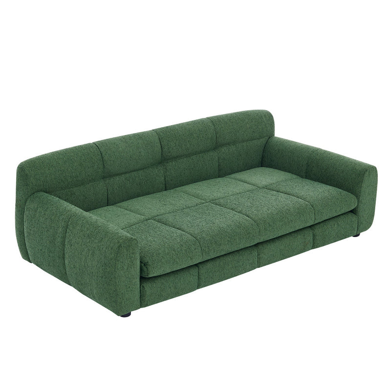 Soft and Comfortable Pet Bed for Big and Oversized Dogs with Armrests - Olive Green, photo 9 of 10