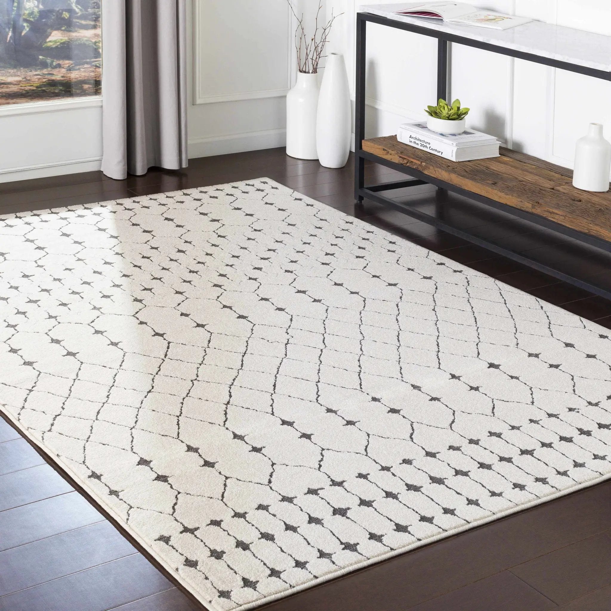 Chubbuck Moroccan Trellis Rug - Clearance by Boutique Rugs