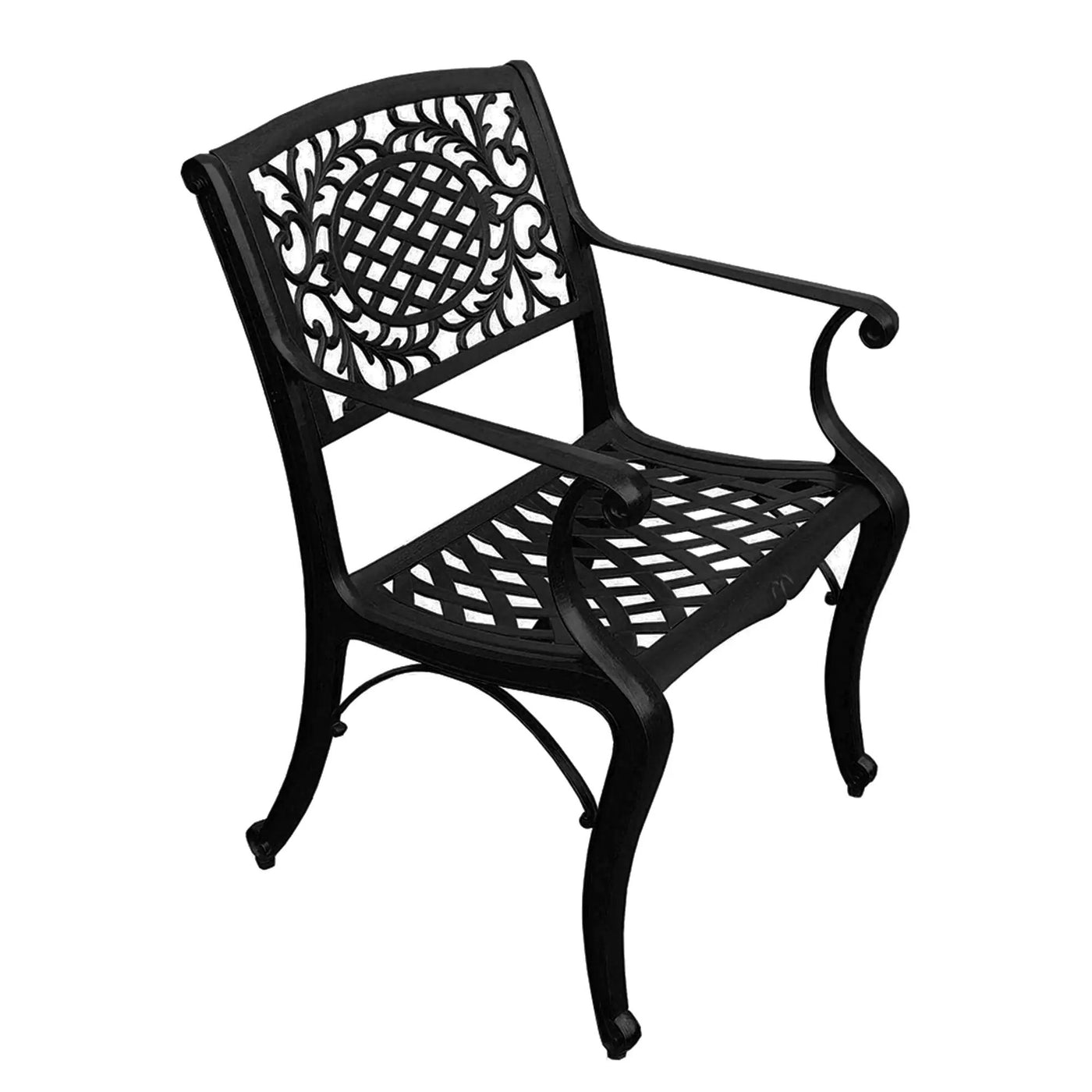 Outdoor Aluminum 9pc Rectangular Patio Dining Set with Eight Chairs by Sharicks