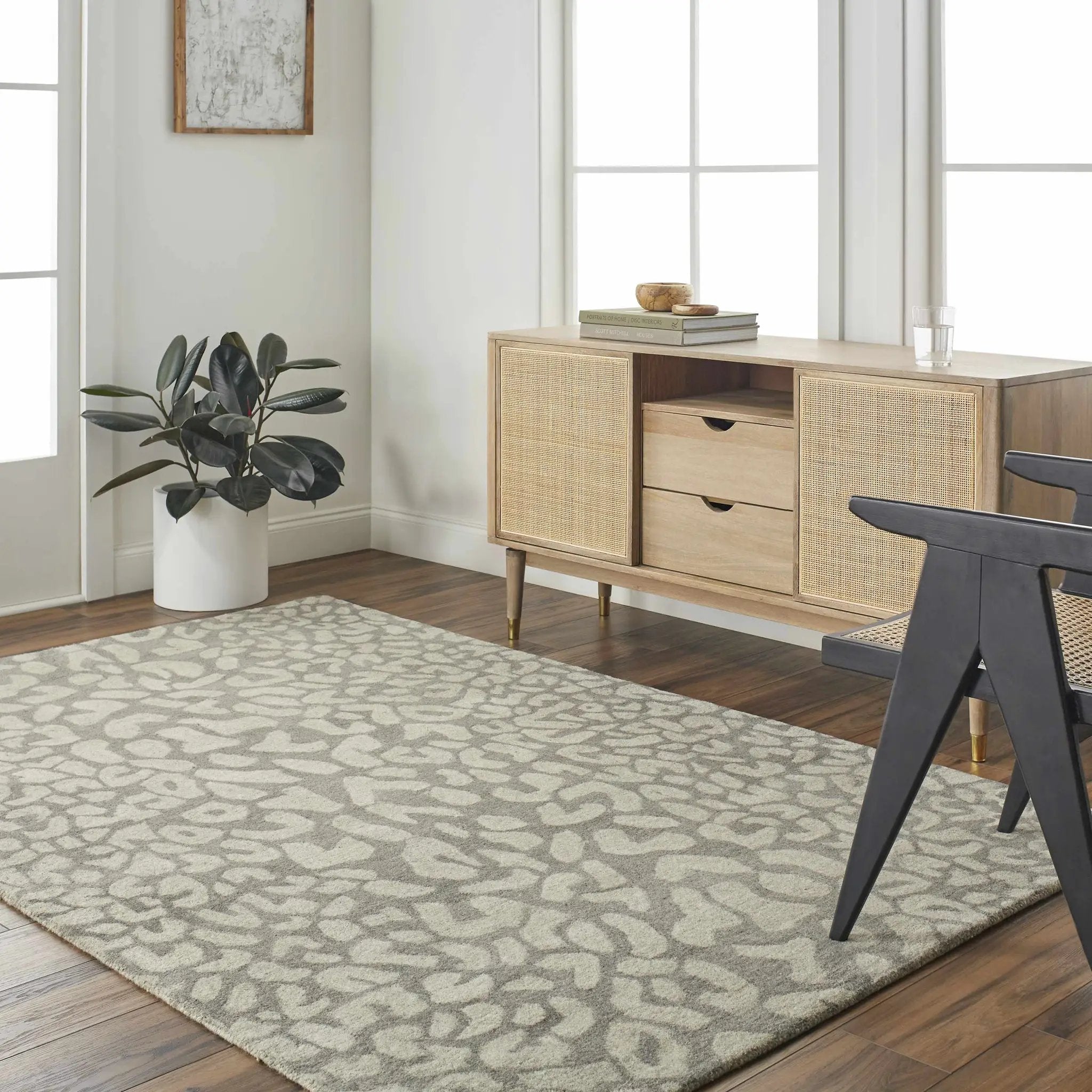 Circa Leopard Print Area Rug - Clearance by Boutique Rugs