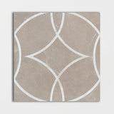Cirque Gracia Polished Marble Decorative 24x24