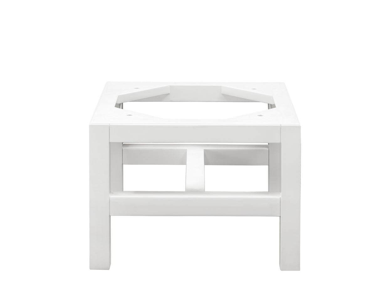 James Martin Addison 15" Hutch, Glossy White, cabinet without a countertop
