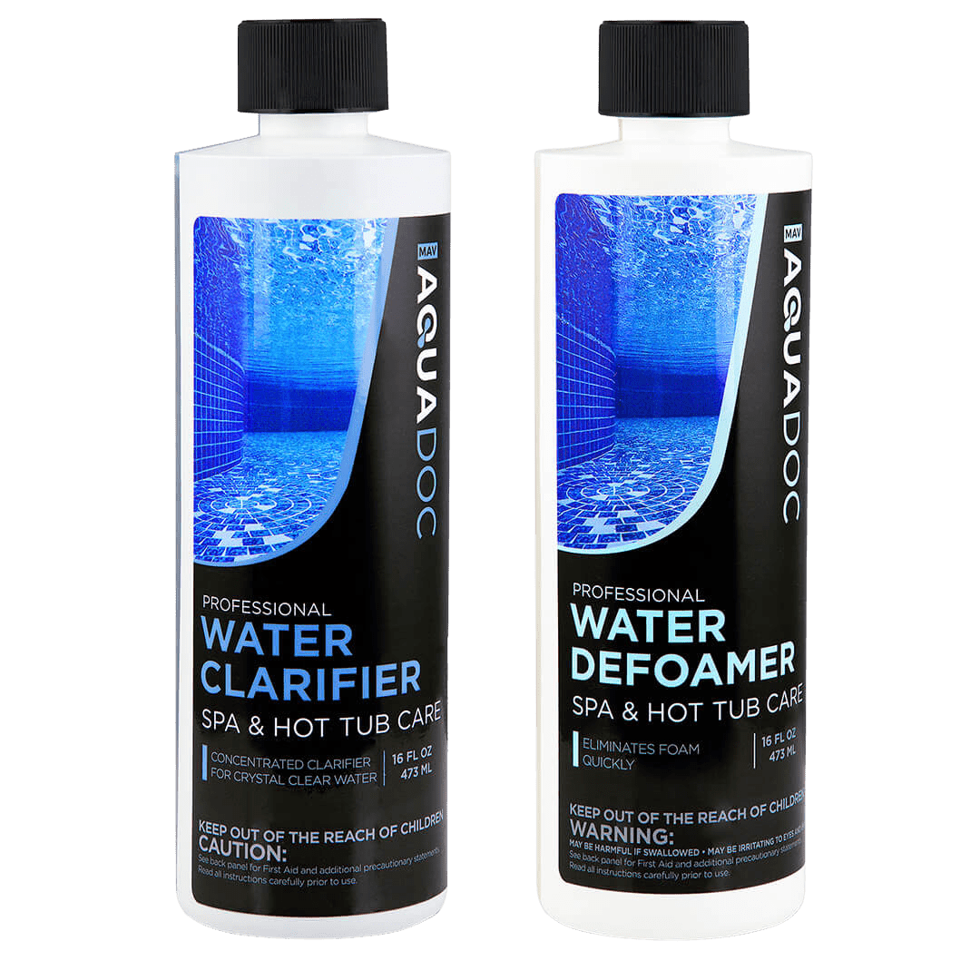 Spa Clarifier & Defoamer Hot Tub Chemical Kit by AquaDoc